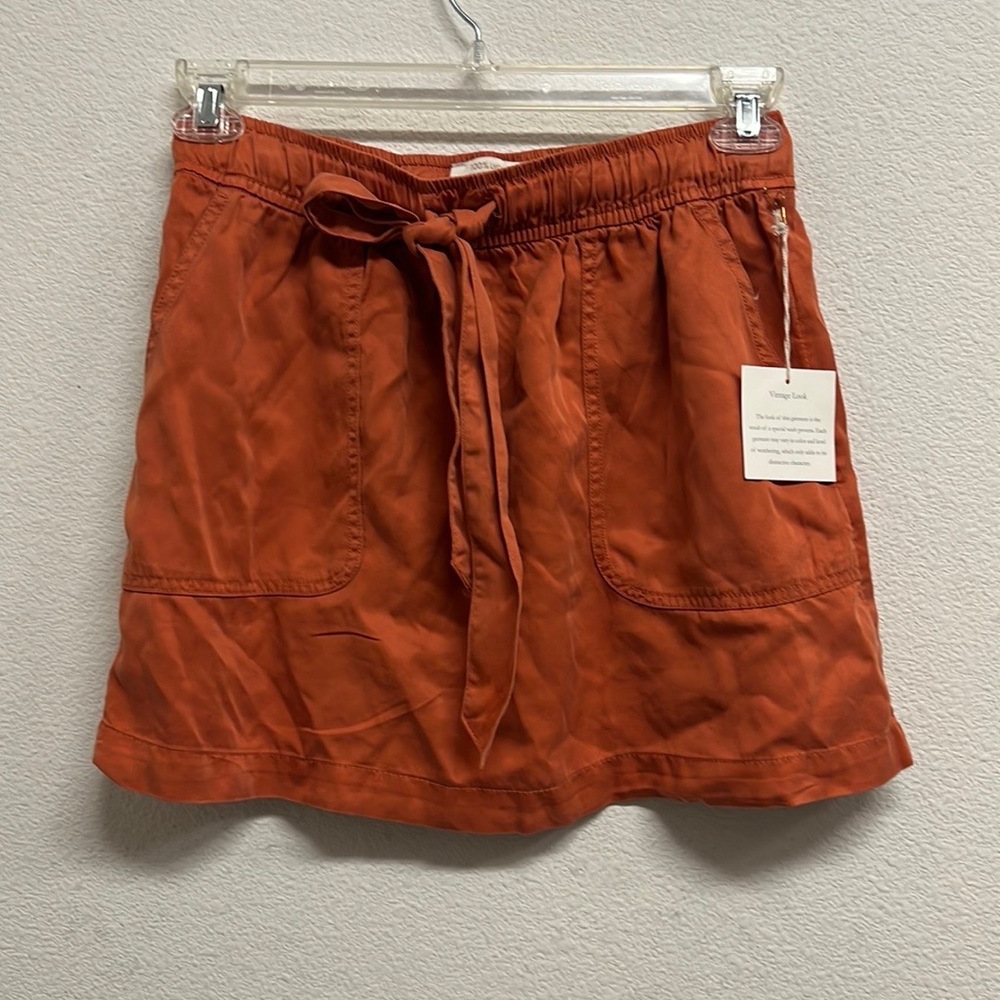 CYNTHIA ROWLEY 100% Lyocell Mini Skirt Size M